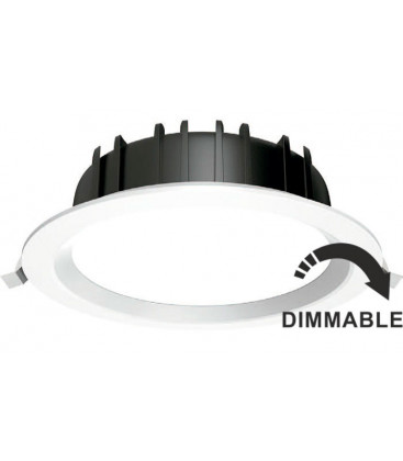 Downlight rond 28W dimmable de Roblan