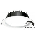 Round downlight 28W dimmable by Roblan