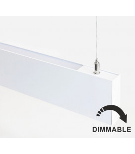Hanging lamp DUAL 48+56W by Beneito Faure