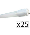 Pack 25 LED tube T8 FILM 18W 120cm by Roblan
