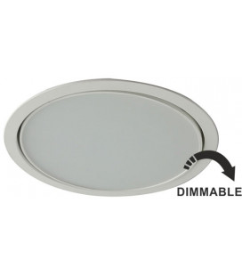 Downlight redondo orientable dimmable blanco LC1481 23W de YLD