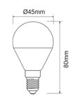 Spherical LED bulb E27/E14 power 5W BENEITO FAURE warranty 5 years