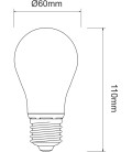 LED dimmable Beneito Faure Standard 10W bulb