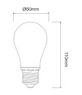 LED bulb 9W E27 Standard Beneito Faure