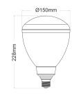 CUP lamp LED 45W with socket E40/E27 angle 100º from Beneito Faure