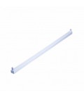 Regleta industrial simple para un tubo LED de 60 cms. o 120 cms.