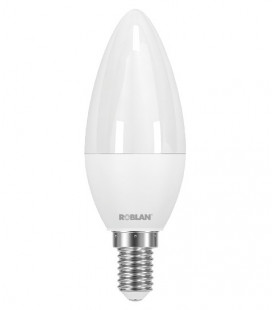 Bougie lampe LED C30 6W E14 connexion Roblan