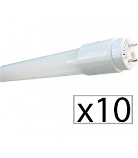 Pack 10 LED tube T8 FILM 9W 60cm by Roblan