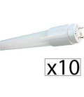 Pack de 10 tubo LED CRISTAL 60cm 9W de Roblan