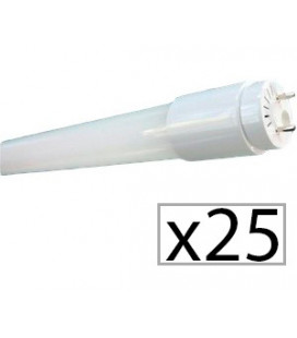Pack 25 LED tube T8 FILM 22W 150cm by Roblan