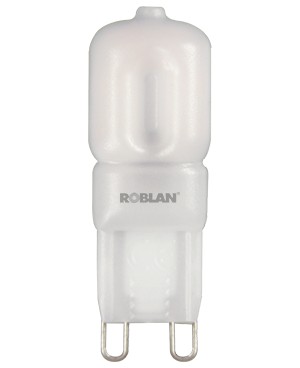 Lámpara G9 LED  SKY 2.5W a 220V optica 360º de Roblan