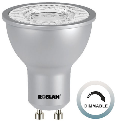 Dicroica LED ECO SKY 5W dimmable de Roblan