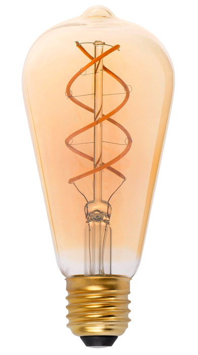 Pebetero LED con filamento 5W conexión E27 de Faro