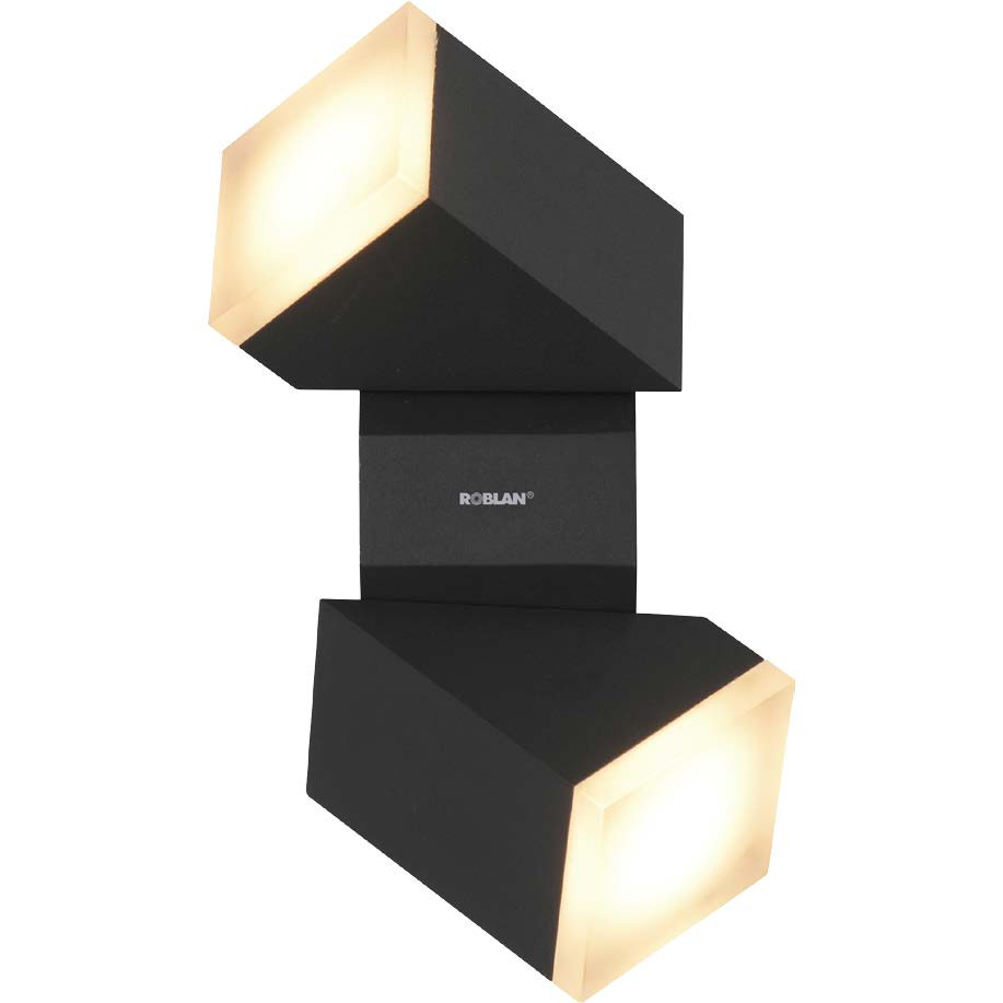 Aplique de exterior doble ZOA 12.5W de Roblan