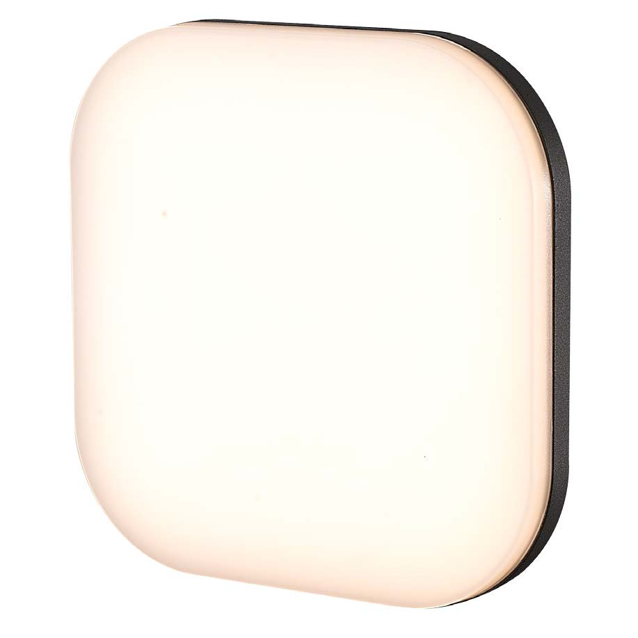 Aplique de exterior cuadrado ZOA 11W de Roblan