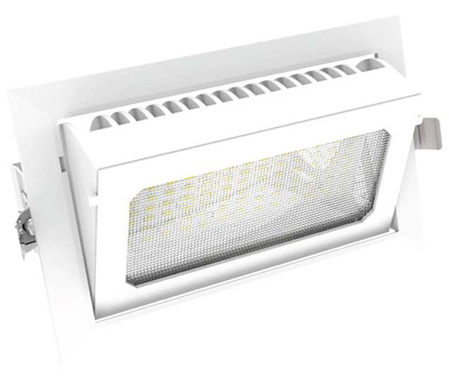 Downlight LED basculante DLR 35W de Roblan