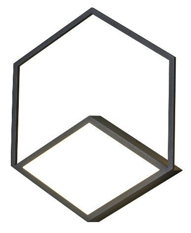 Aplique KUBICK 20W de Mantra