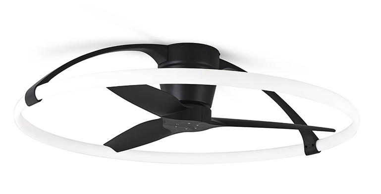 Plafón LED con ventilador NEPAL de Mantra