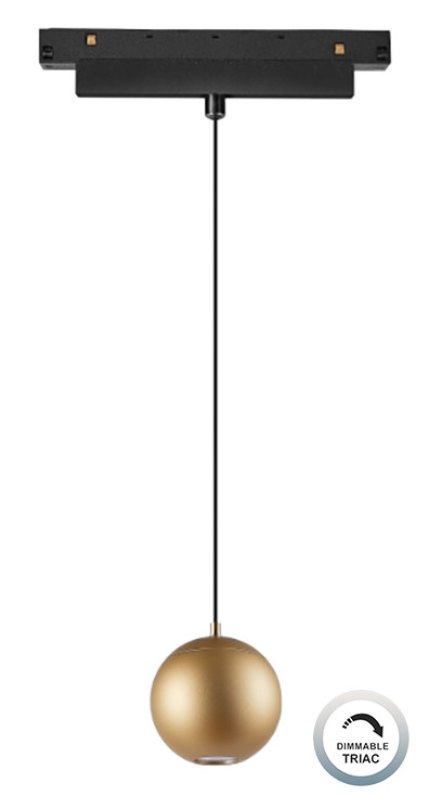 Lámpara colgante LED MAGNETO 7W dimmable TRIAC de Mantra