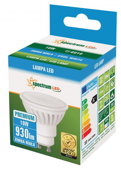 WOJ14310 LAMPARA DICROICA LED GU10 10W CERAM 6500K