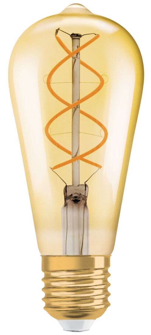 090103 LAMPARA PERA FILAMENTO LED REG E27 4W 2000K VINTAGE 1906 OSRAM