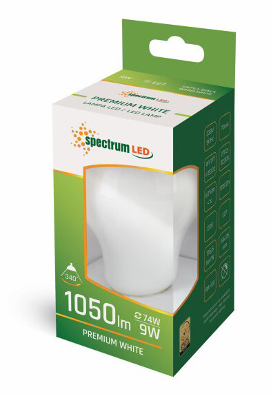 WOJ+14597 LAMPARA STANDARD LED MATE CRISTAL 8.5W 2700 SPECTRUM