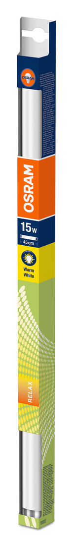 446042 TUBO FLUORESCENTE T8 15W 2700K 438mm OSRAM