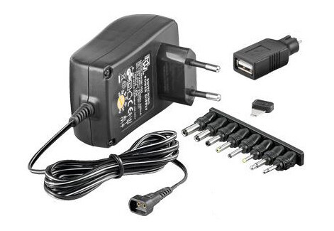 KA3IP25GS ALIMENTADOR UNIVERSAL AC/DC CON USB DH