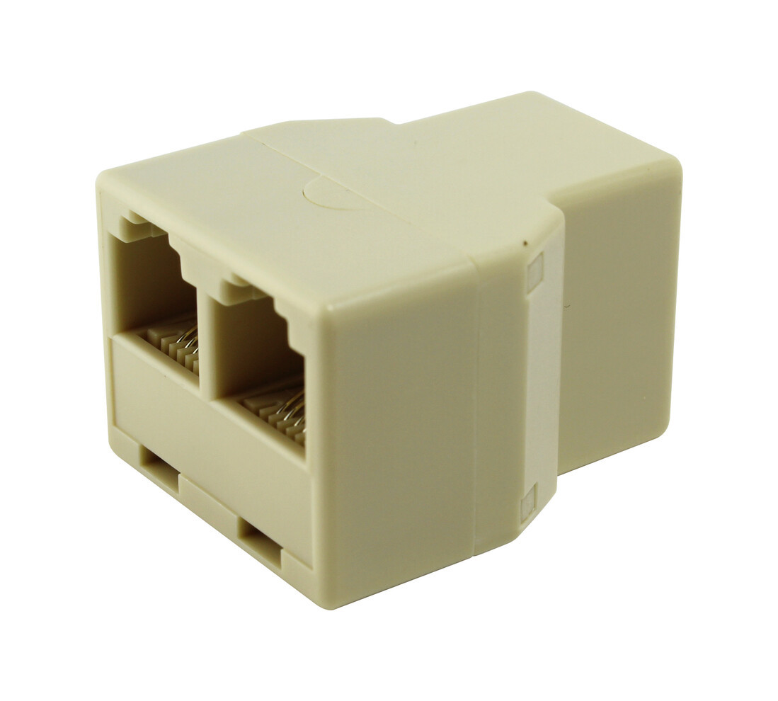 39.010/6/4 CLAVIJA TELEFONO DOBLE ELECTRO DH