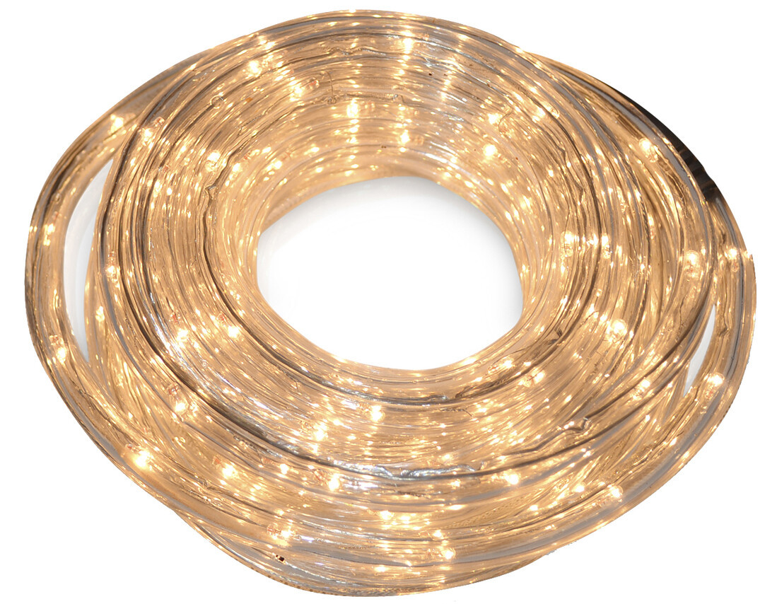 763 50m TUBO LUMINOSO FLEXIBLE LED CALIDO IP44
