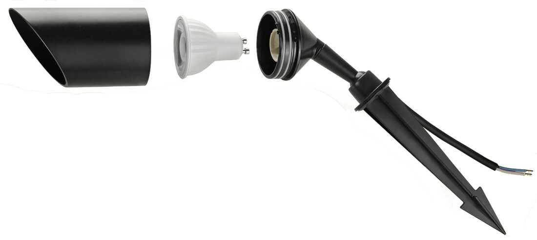 SLIP012009 ESTACA DE JARDIN FLORI GU10 IP65 SPECTRUM