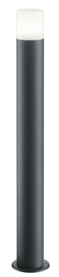 424060142 BALIZA ALUMINIO ANTRACITA HOOSIC E27 IP44 TRIO