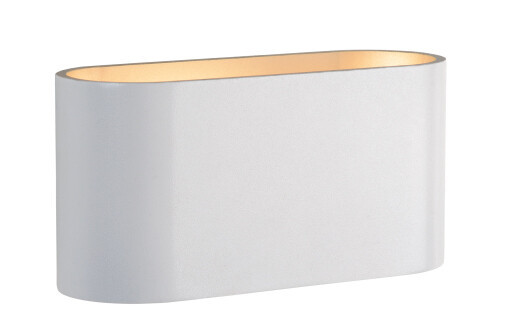 SLIP006001 APLIQUE BLANCO OVAL G9 SQUALLA