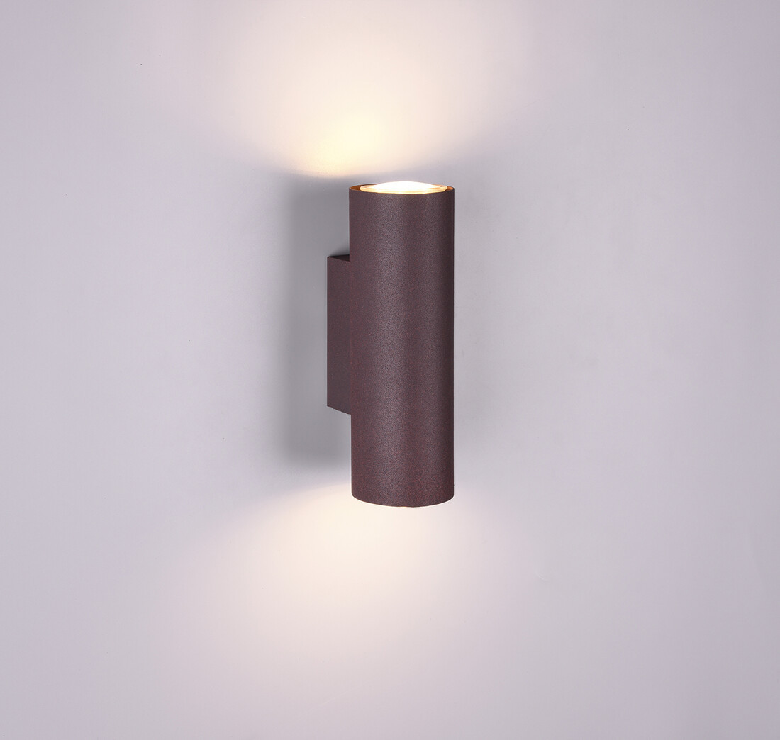 212400224 APLIQUE PARED MARLEY REDONDO OXIDO 2xGU10 TRIO