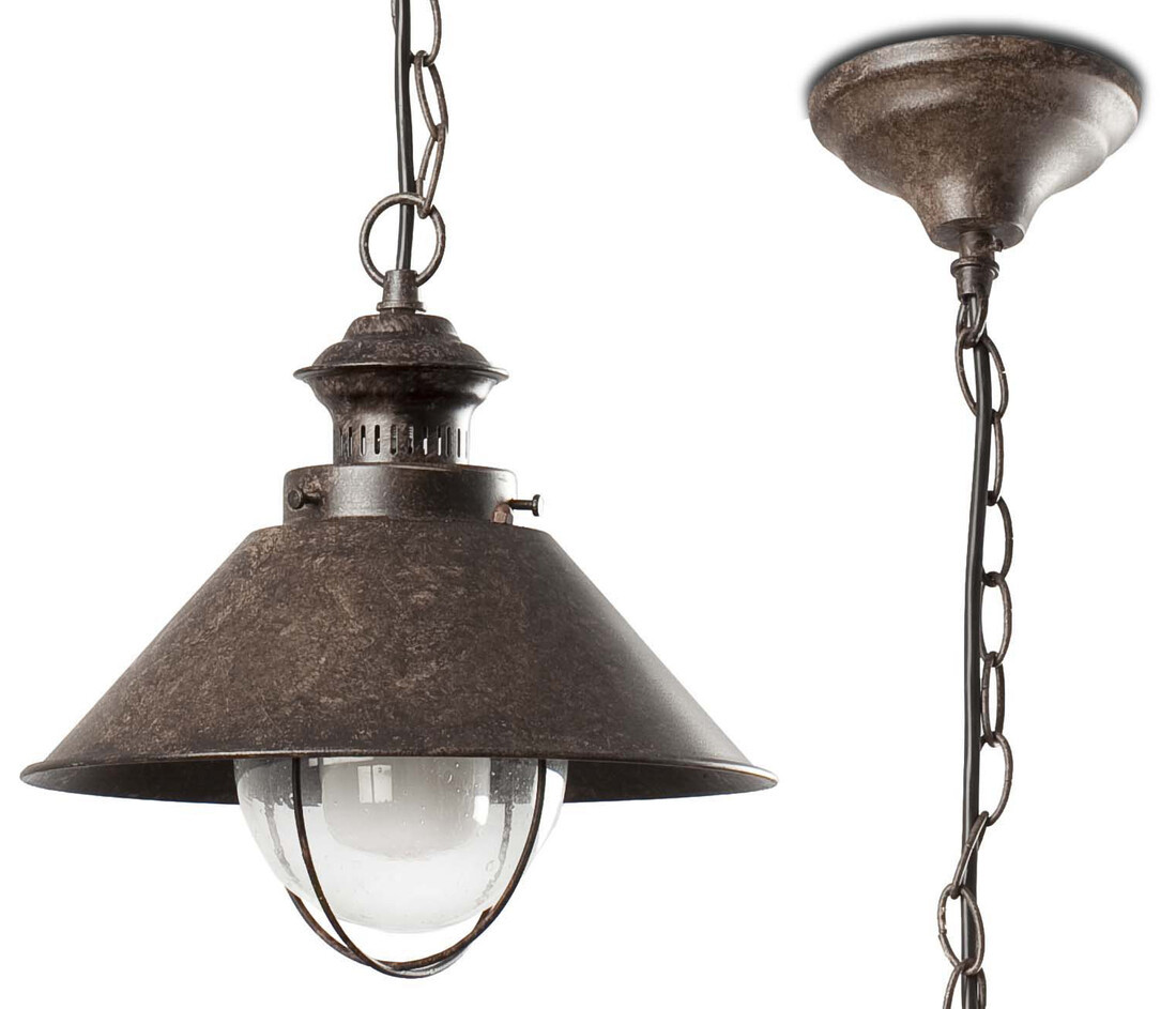 71138 NAUTICA-P COLGANTE 20cm MARRON OXIDO