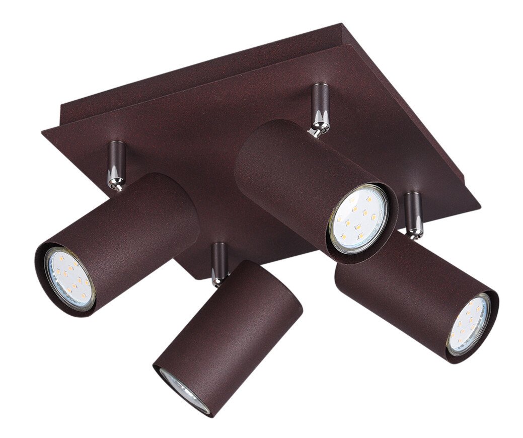 802430424 REGLETA 4 FOCOS MARLEY OXIDO GU10 TRIO