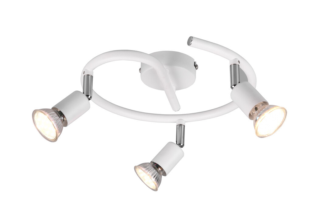 R80913931 REGLETA 3 FOCOS PARIS BLANCA GU10 TRIO