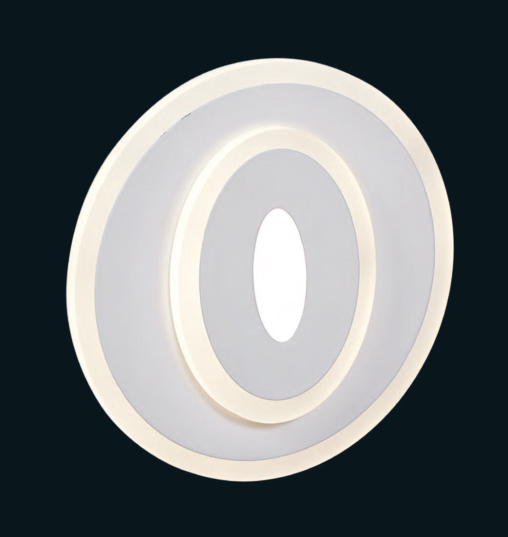 6016 PLAFON LED REDONDO 29W REG METAL BLANCO