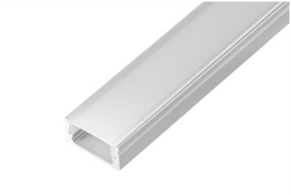 54121 2m PERFIL ALUM SUPERFICIE 12,5mm SIN DIFUSOR