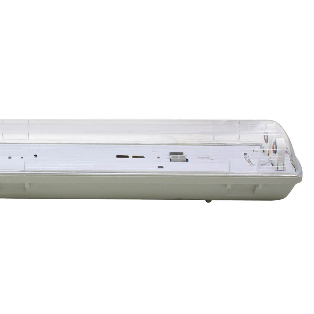 203200017 PANTALLA ESTANCA PARA 2 TUBOS LED T8 60cm GSC