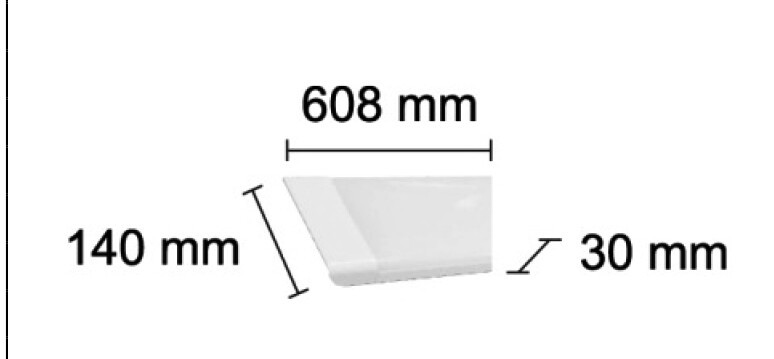 1801342 REGLETA LED SUPERFICIE OPAL 47W 6500K 60cm