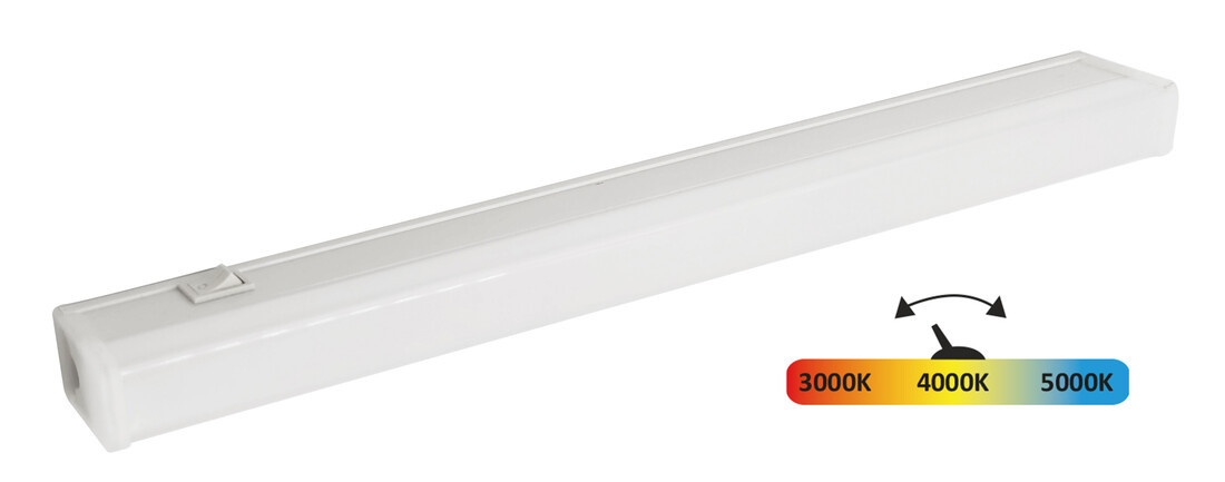 TRLH120X18B REGLETA LED T5 18W 3000/4000/6000K 120cm CON INTERRUPTOR