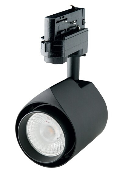 TD22M-3K8L-FL-B FOCO LED CARRIL 22W 3000K NEGRO