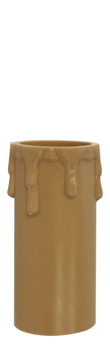 FUNDA VELA PLASTICA BEIGE 6cm. (731)