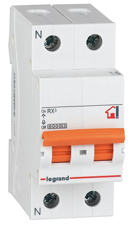 419928 INTERRUPTOR MAGNETOTERMICO I+N 25A LEGRAND