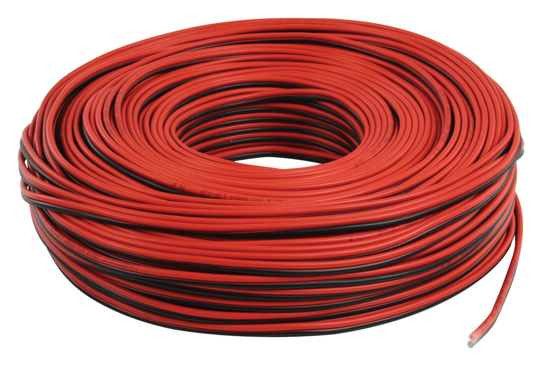 100m CABLE PARALELO AUDIO BICOLOR 2x0,50