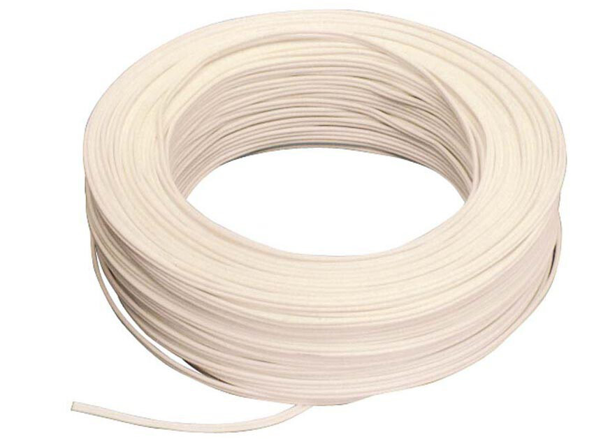 100m CABLE PARALELO AUDIO 2x1 BLANCO