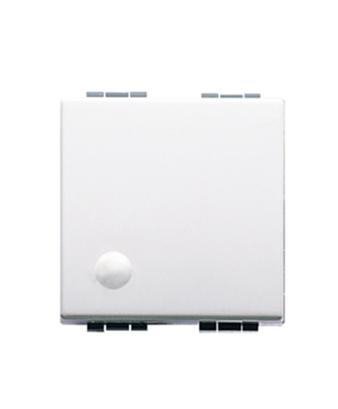 C4003L/2 CONMUTADOR 2 MODULOS 16A BLANCO LUNA