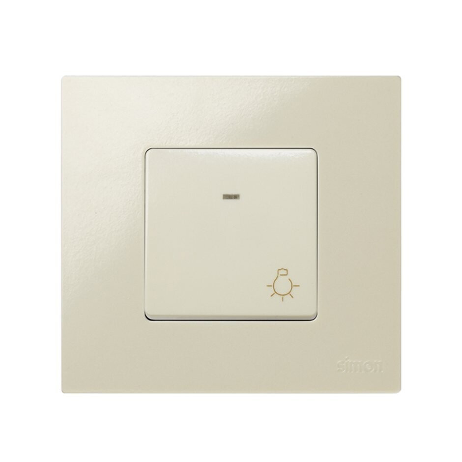 27161-62 -PULSADOR LUZ LUMINOSO (MARFIL)