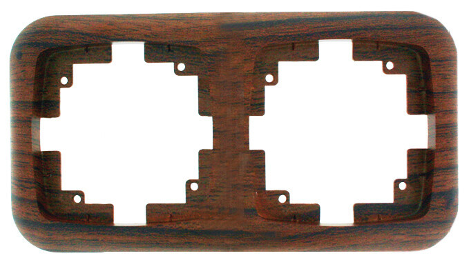 36.530/MD/MD MARCO DOBLE EMPOTRAR MADERA